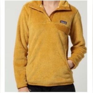 Patagonia Women's Re-Tool Snap-T® Pullover | color cabin gold | Size Small
